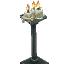 Dark Temple Candle