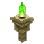 Overgrown Temple Torch