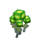 Green Glowing Mushroom