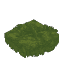 Dark Green Moss Rug