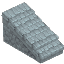 Calcite Cobble Roof - Shallow