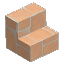 Peach Cobble Stairs