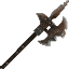 Weapon Battleaxe Steel Rusty
