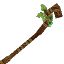 Wooden Earth Staff