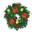 Winter Holiday Wreath