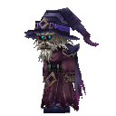 Skeleton Burnt Wizard