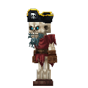 Skeleton Pirate Captain